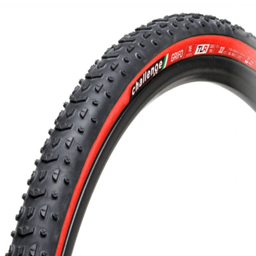 Challenge Grifo Team Edition Red Clincher Tire, 700x33