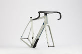 Chapter2 Kaha Disc Brake Gravel Frameset in grey and blue lightweight carbon design for endurance and adventure riding