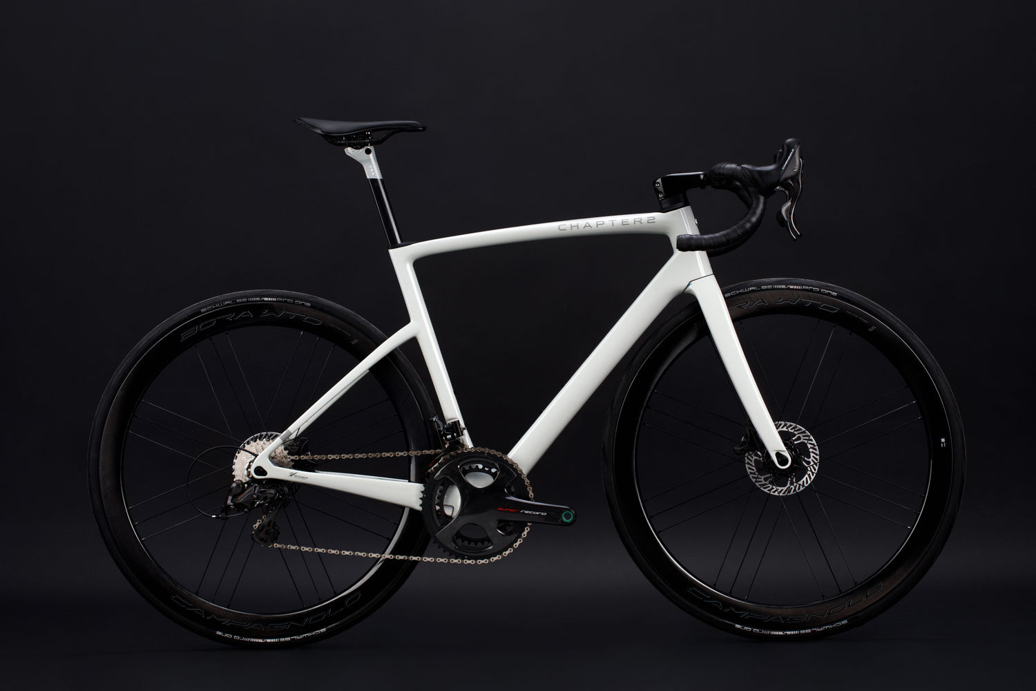 Chapter2 TOA Carbon Disc Brake Frameset in grey lightweight aero carbon frame for precision handling and speed