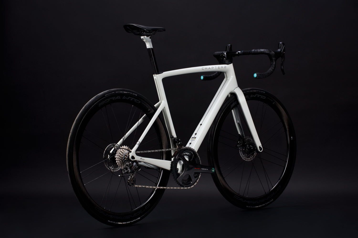 Chapter2 TOA Carbon Disc Brake Frameset in grey lightweight aero carbon frame for precision handling and speed