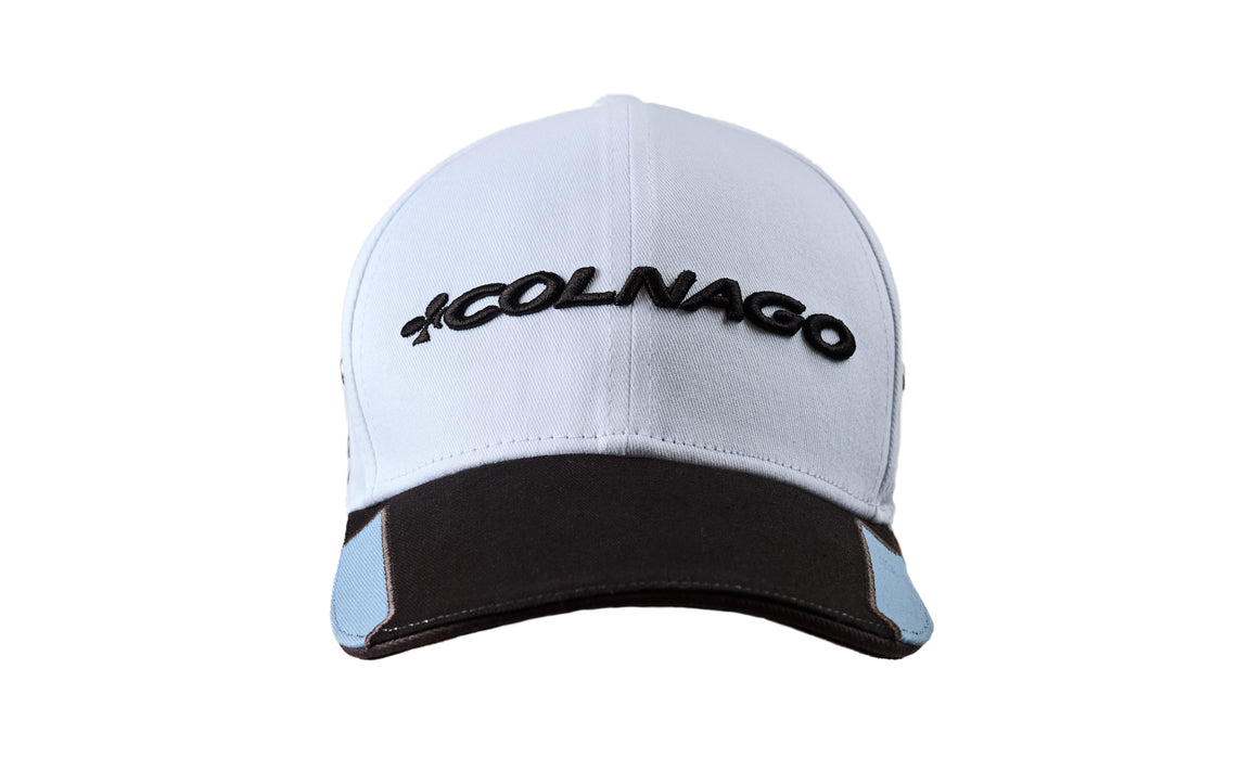 White Colnago Baseball Cycling Cap - Options