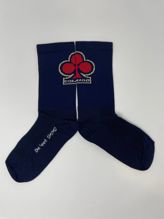 Colnago Short Ankle 7cm Cycling Socks - Navy Blue S/M