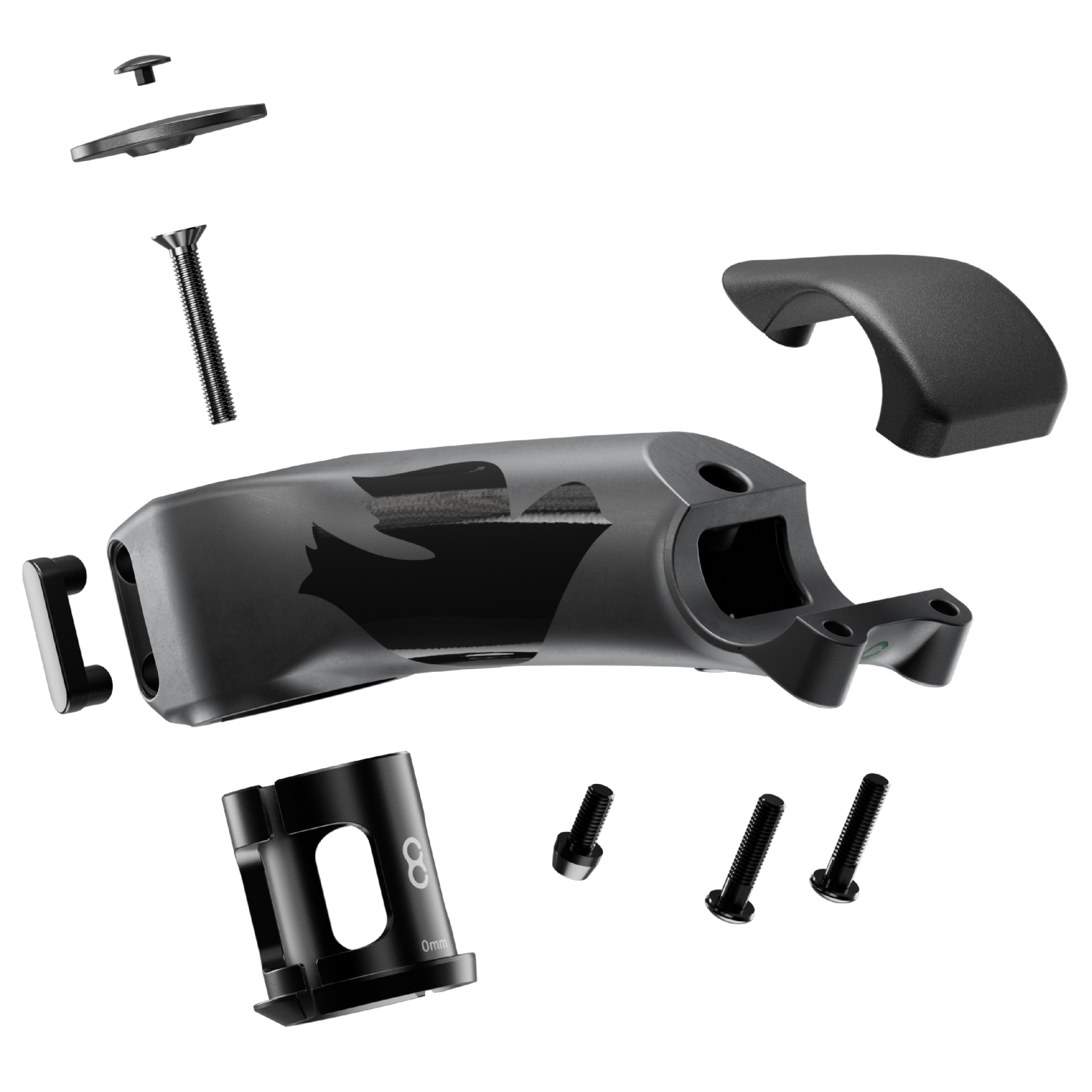 Columbus Trittico Carbon Stem 31.8mm lightweight aerodynamic road bike stem