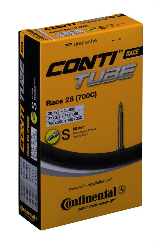 Continental Race 28 Innertube, 700 x 25-32, Presta 60mm