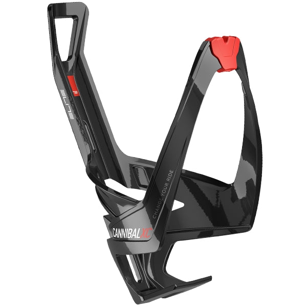 Elite Cannibal XC water bottle cage lightweight side-entry design for secure fit on all bike frames