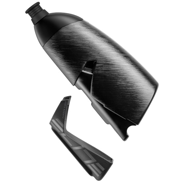 Elite Crono CX carbon 500ml aero water bottle with carbon cage time trial kit