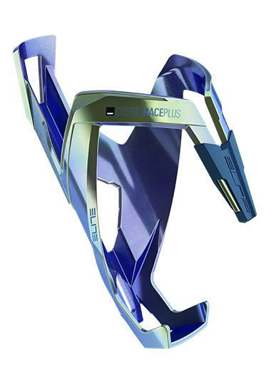 Elite Custom Race Plus Shiny Water Bottle Cage Options Shiny Blue Green