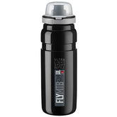 Elite Fly MTB Black Water Bottle lightweight BPA-free durable design for mountain biking hydration