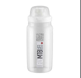 Elite Fly MTB Clear Water Bottle lightweight BPA-free design for mountain biking hydration