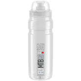 Elite Fly MTB Clear Water Bottle lightweight BPA-free design for mountain biking hydration