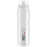 Elite Fly MTB Clear Water Bottle lightweight BPA-free design for mountain biking hydration