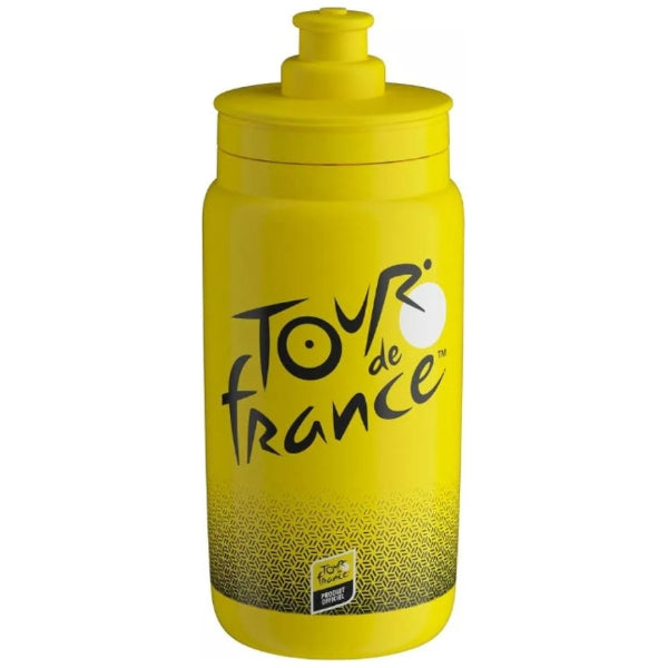 Elite Fly Tour de France 2024 yellow 550ml water bottle for cycling