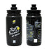 Elite Fly Tour de France 550ml Black Map lightweight BPA-free cycling water bottle
