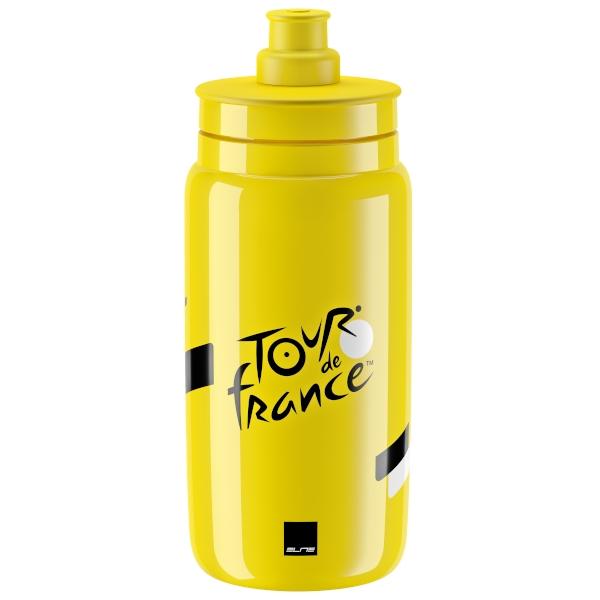 Elite Fly Tour de France Water Bottle, Iconic Yellow - 550ml