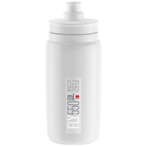 White Elite Fly Water Bottles 550 ml - Options