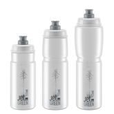 Elite Jet Green water bottle eco-friendly plant-based plastic lightweight cycling bottle