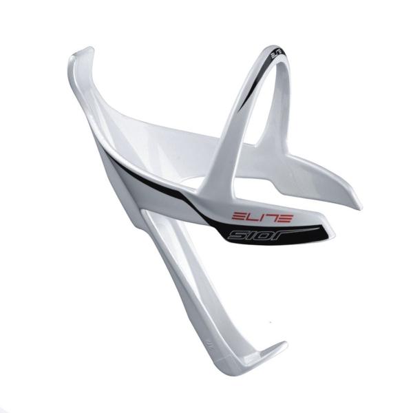 White/Black Elite Sior Race Water Bottle Cage - Options