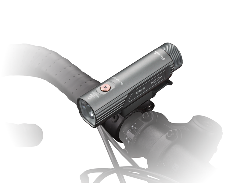 Fenix BC21R V3.0 high-performance USB rechargeable bicycle light durable design for bright and safe night riding