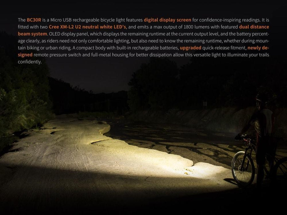 Fenix BC30R LED Bike Light