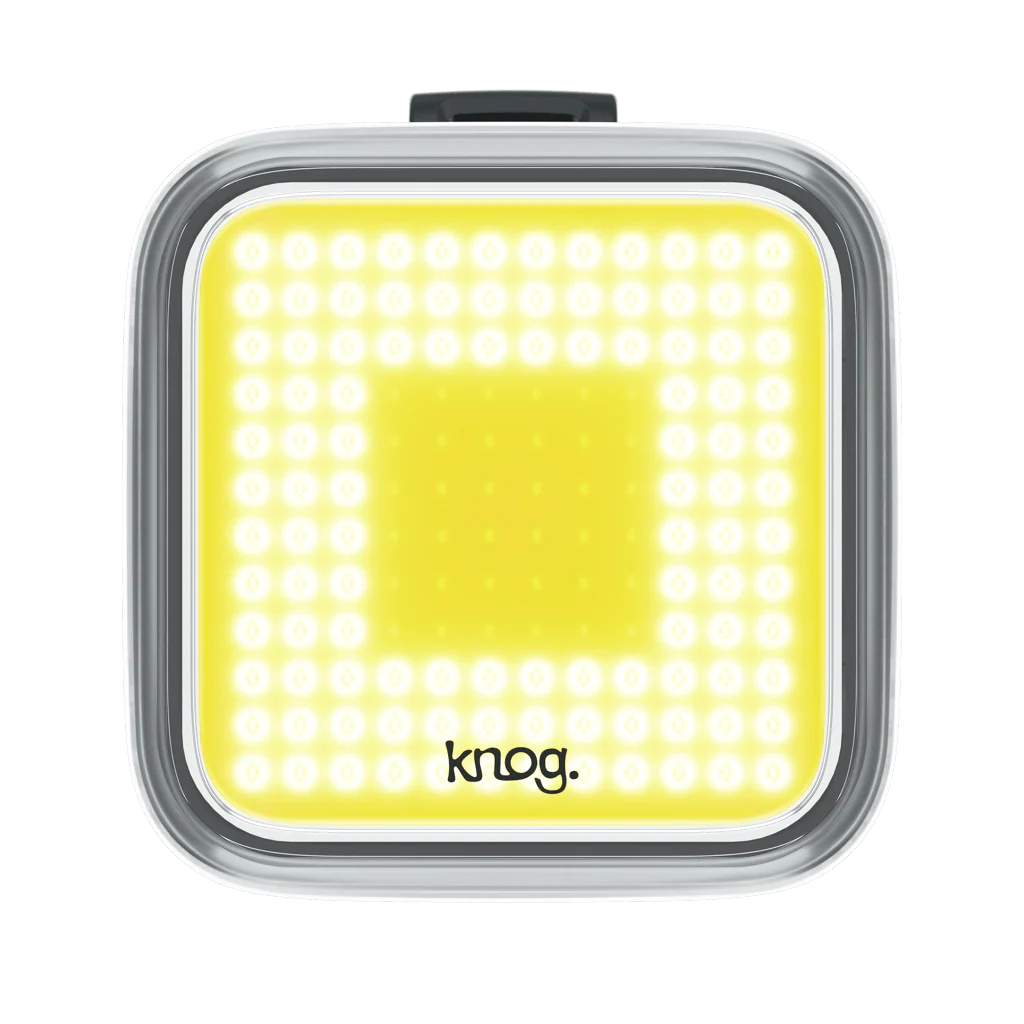 Knog Blinder LED front bicycle light with square beam pattern