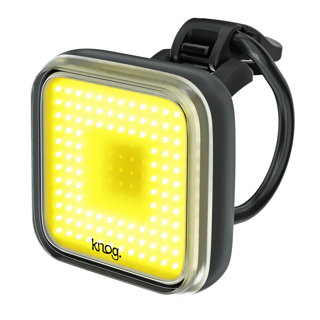 Knog Blinder LED front bicycle light with square beam pattern