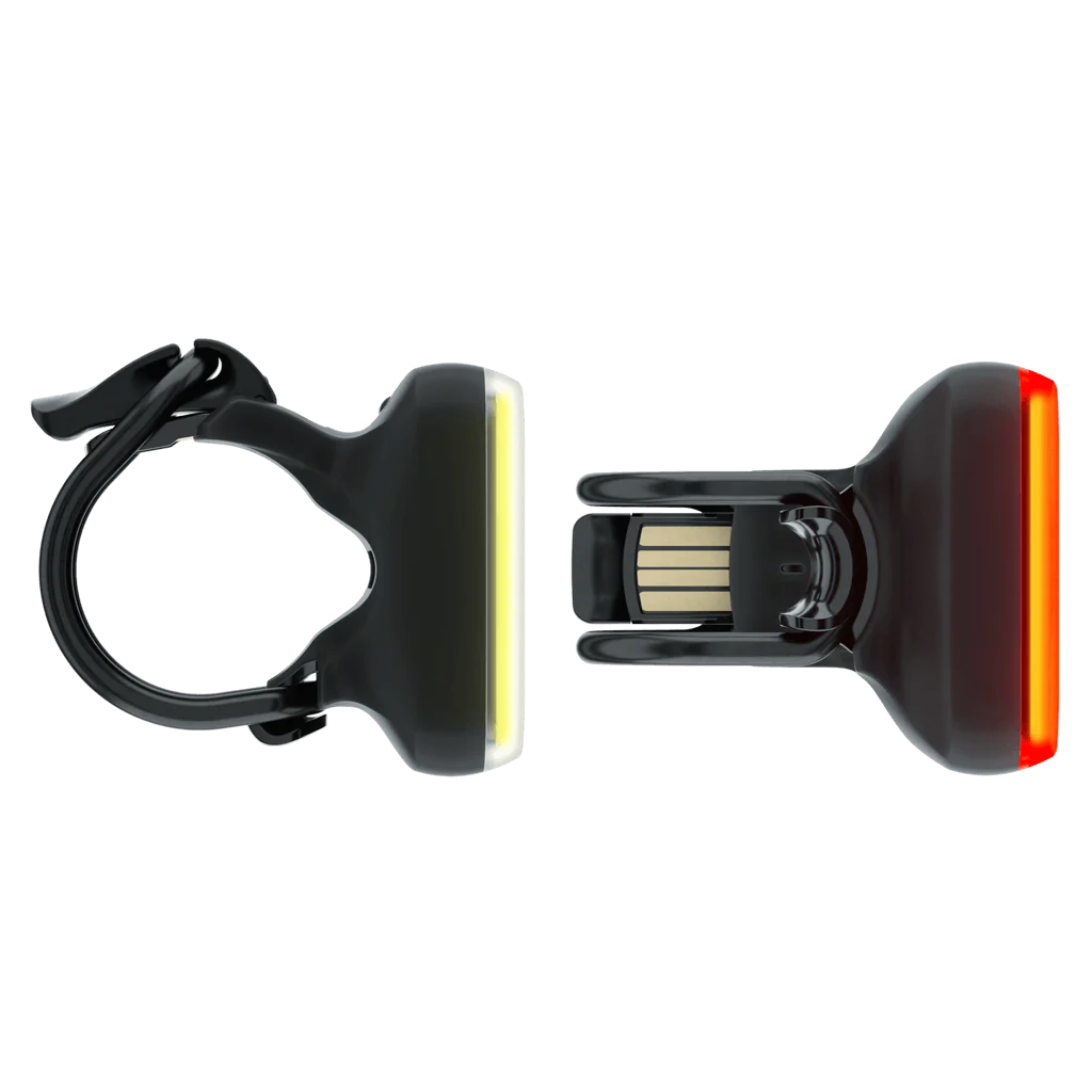 Knog Blinder LED twin pack bike lights front and rear USB rechargeable set