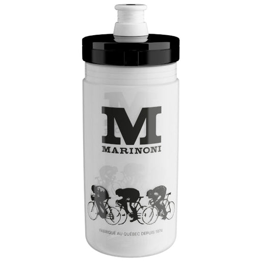 550mL - Clear/Black Marinoni Retro Water Bottle - Options