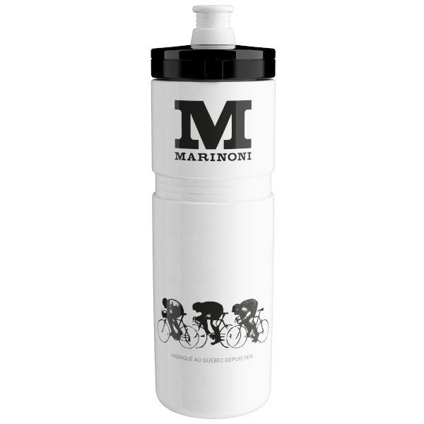 750mL - Clear/White Marinoni Retro Water Bottle - Options