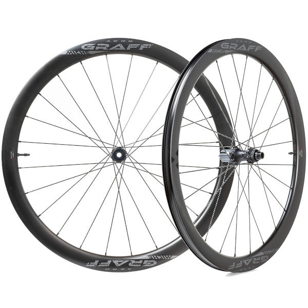 Miche Kleos 67/85 Tubeless Carbon Wheelset – aerodynamic lightweight road cycling wheels for performance riders