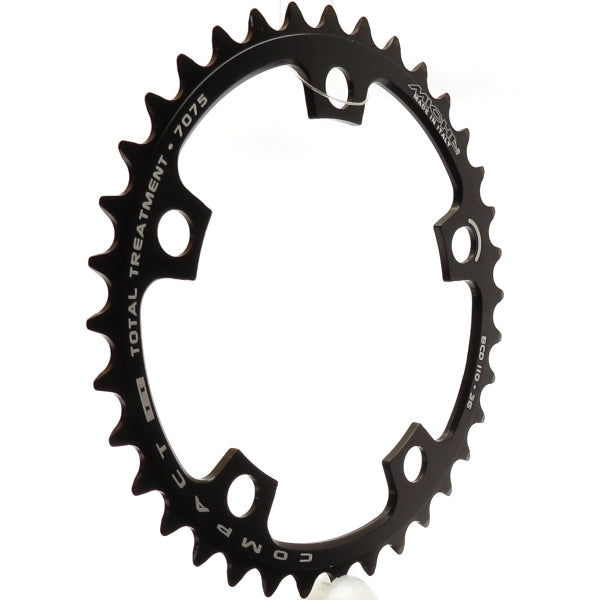 Miche GranTour 10-Speed Chainring in durable alloy for smooth, efficient power transfer