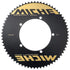 Miche Seigiorni Oro 144mm gold track chainring fixed gear racing component