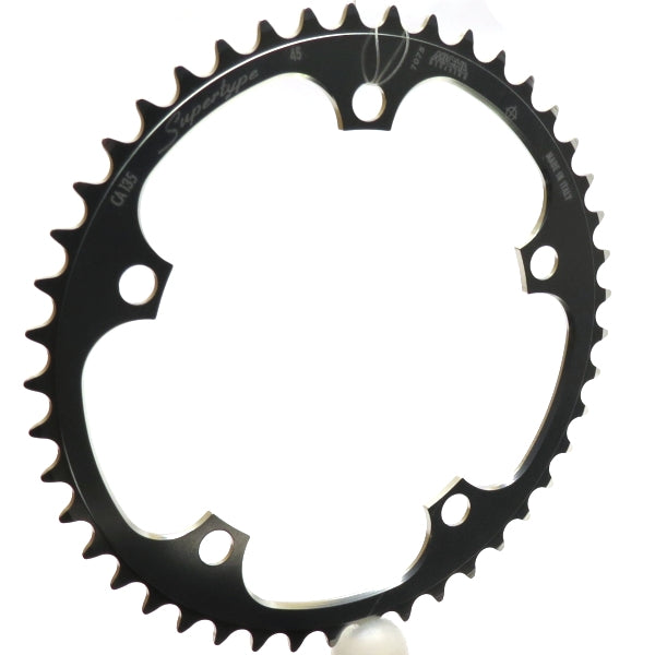 Miche Supertype 9/10 Speed Chainring – lightweight alloy road bike chainring for smooth shifting and performance