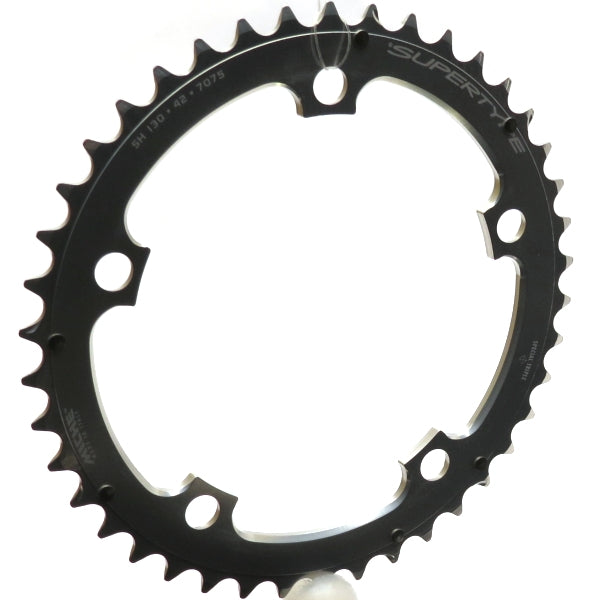 Miche Supertype 9/10 Speed Chainring – lightweight alloy road bike chainring for smooth shifting and performance
