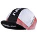 Black/Red/White Nalini Bergen Cycling Cap, One Size - Options