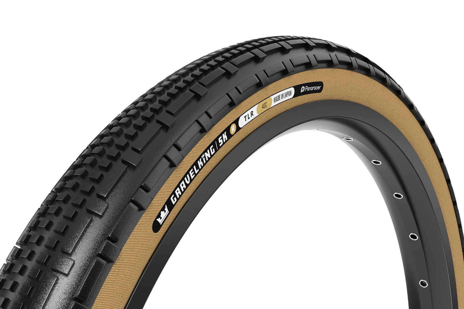 Panaracer Gravel King SK R tubeless tire reinforced casing aggressive tread gravel bike tire