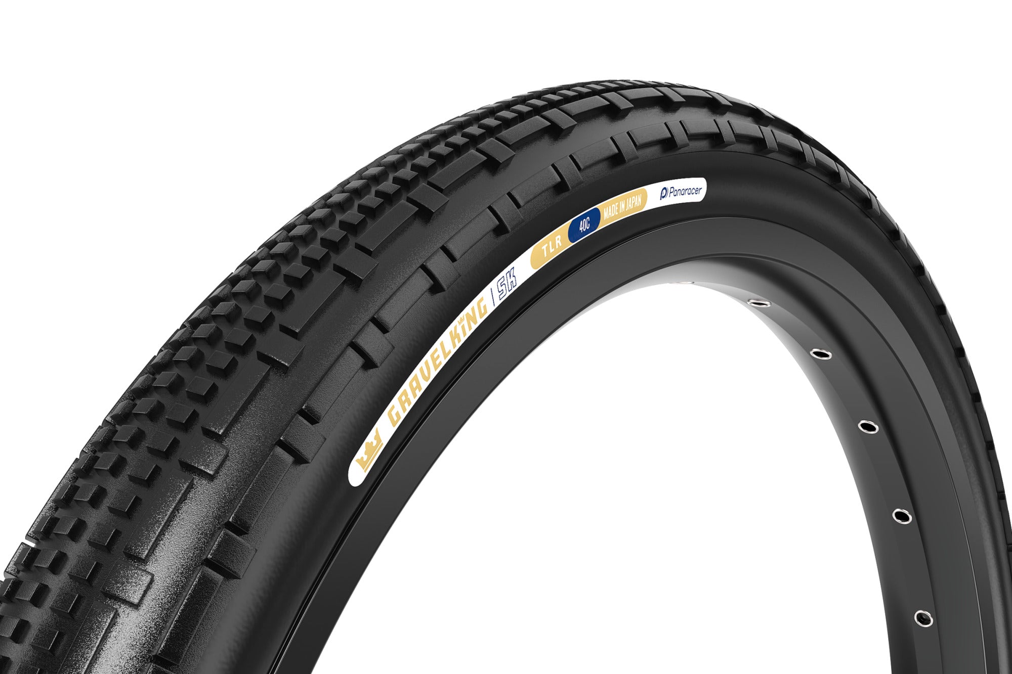 Panaracer Gravel King SK tubeless tire aggressive tread for off-road gravel biking