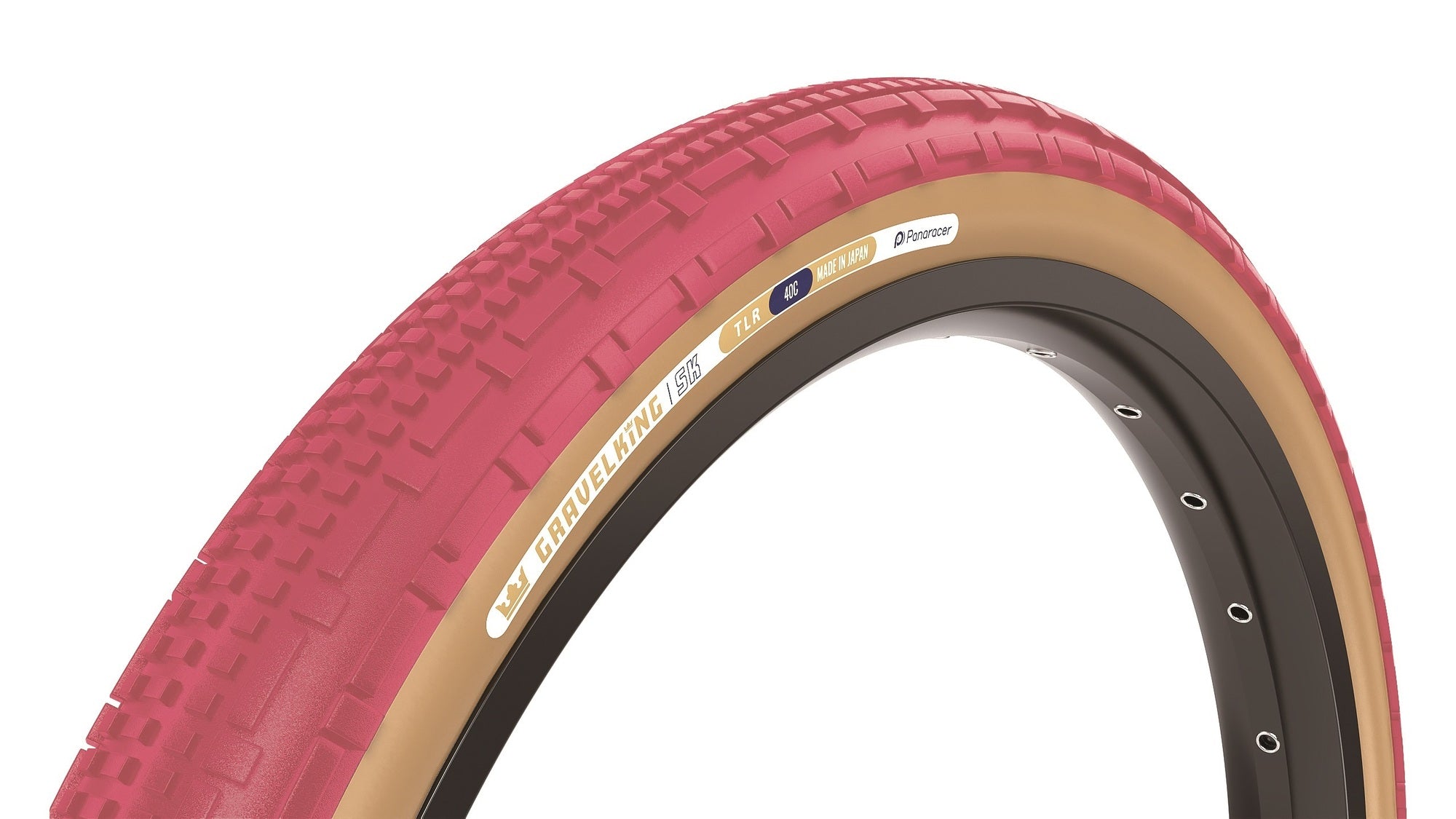 Panaracer Gravel King SK tubeless tire aggressive tread for off-road gravel biking