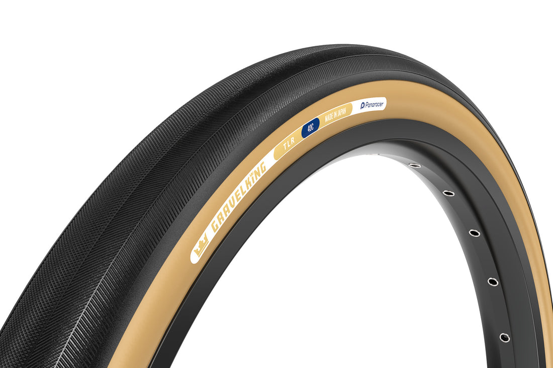 Panaracer Gravel King Slick tubeless tire smooth tread fast rolling road gravel tire