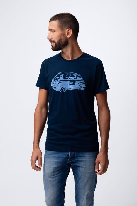 Pinarello 3D / Car Navy T-Shirt - Options