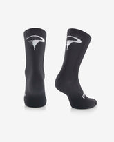 Pinarello lightweight black cycling socks with breathable performance fabric