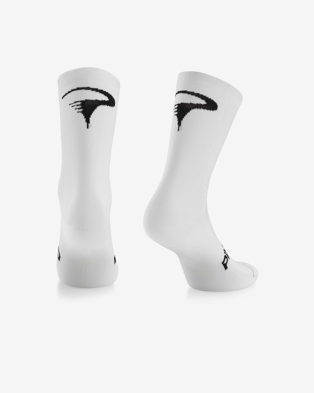 Pinarello lightweight white cycling socks for road and race performance