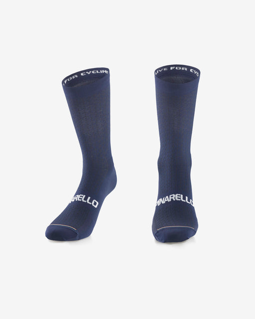 M (40/43) Pinarello Performance Cycling Socks, Navy - M (40/43)