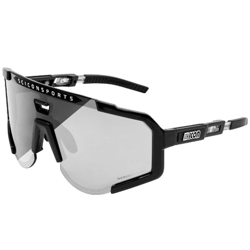 Scicon Aeroscope Black Sunglasses, Silver Photochromic Lens