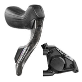 SRAM Force AXS E1 HRD 12-Speed Shifters with hydraulic disc brakes – wireless road bike controls for smooth shifting and braking