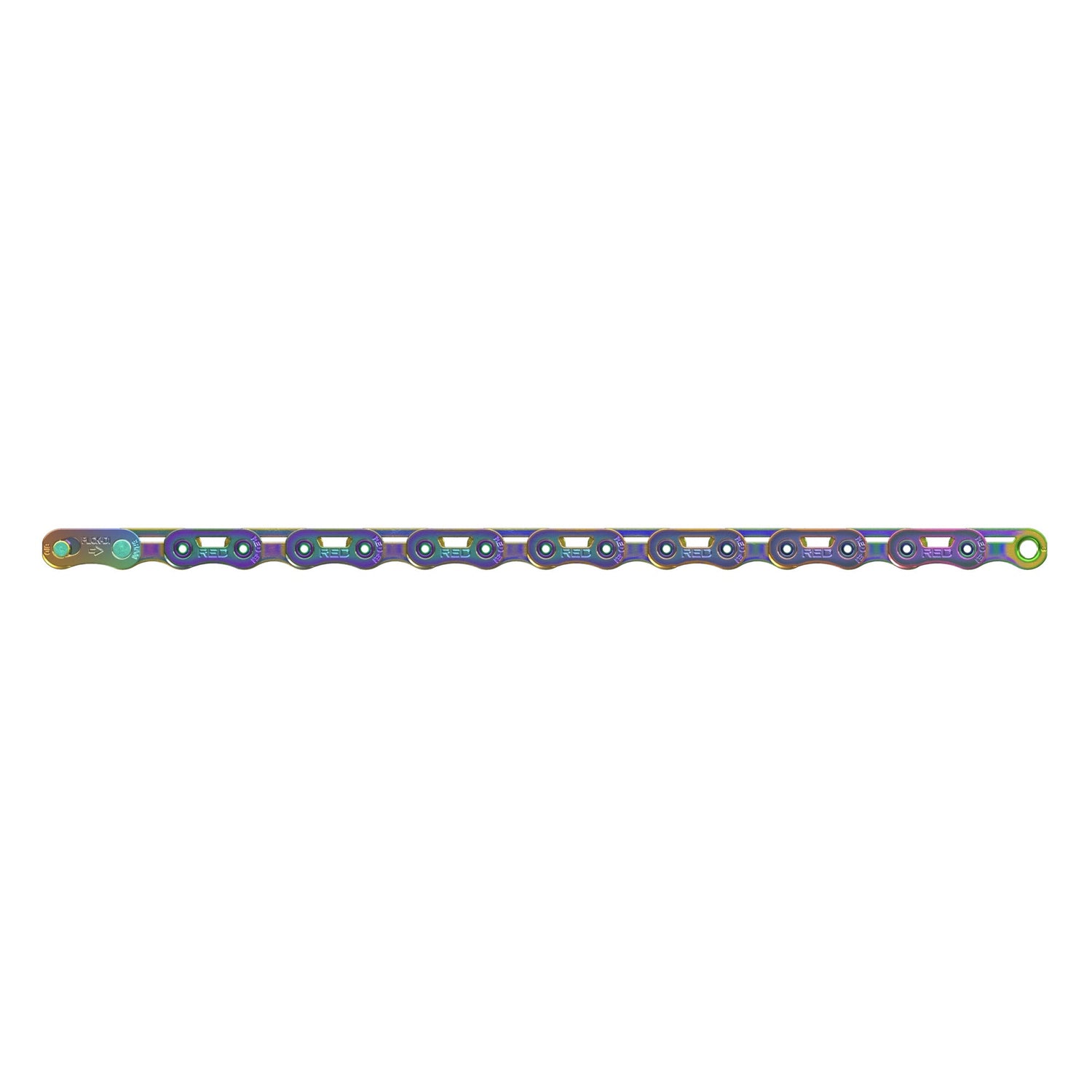 SRAM RED AXS E1 Flattop Chain Rainbow 12-speed lightweight road bike chain