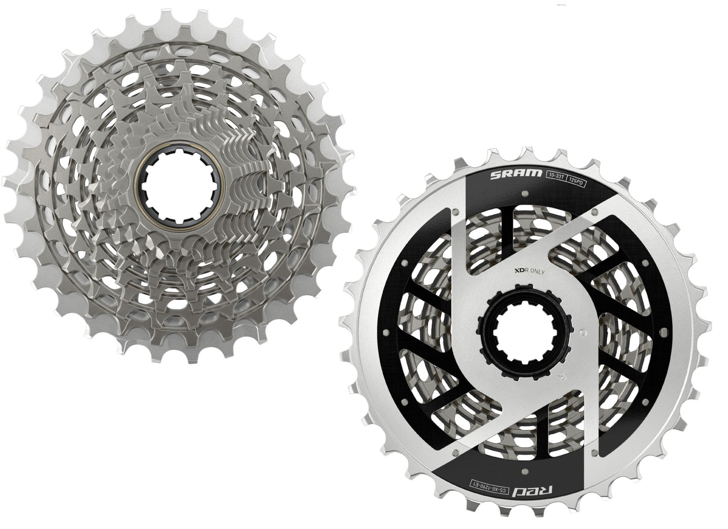 SRAM RED AXS E1 XG-1290 12-speed cassette lightweight road bike drivetrain