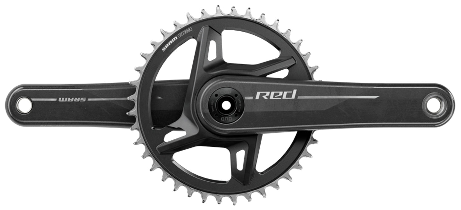 SRAM RED XPLR AXS E1 DUB-Wide Carbon Crankset 40T gravel bike crank