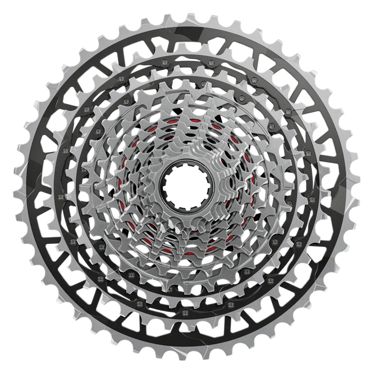SRAM RED XPLR AXS E1 XG-1391 10-46T 13-speed gravel bike cassette