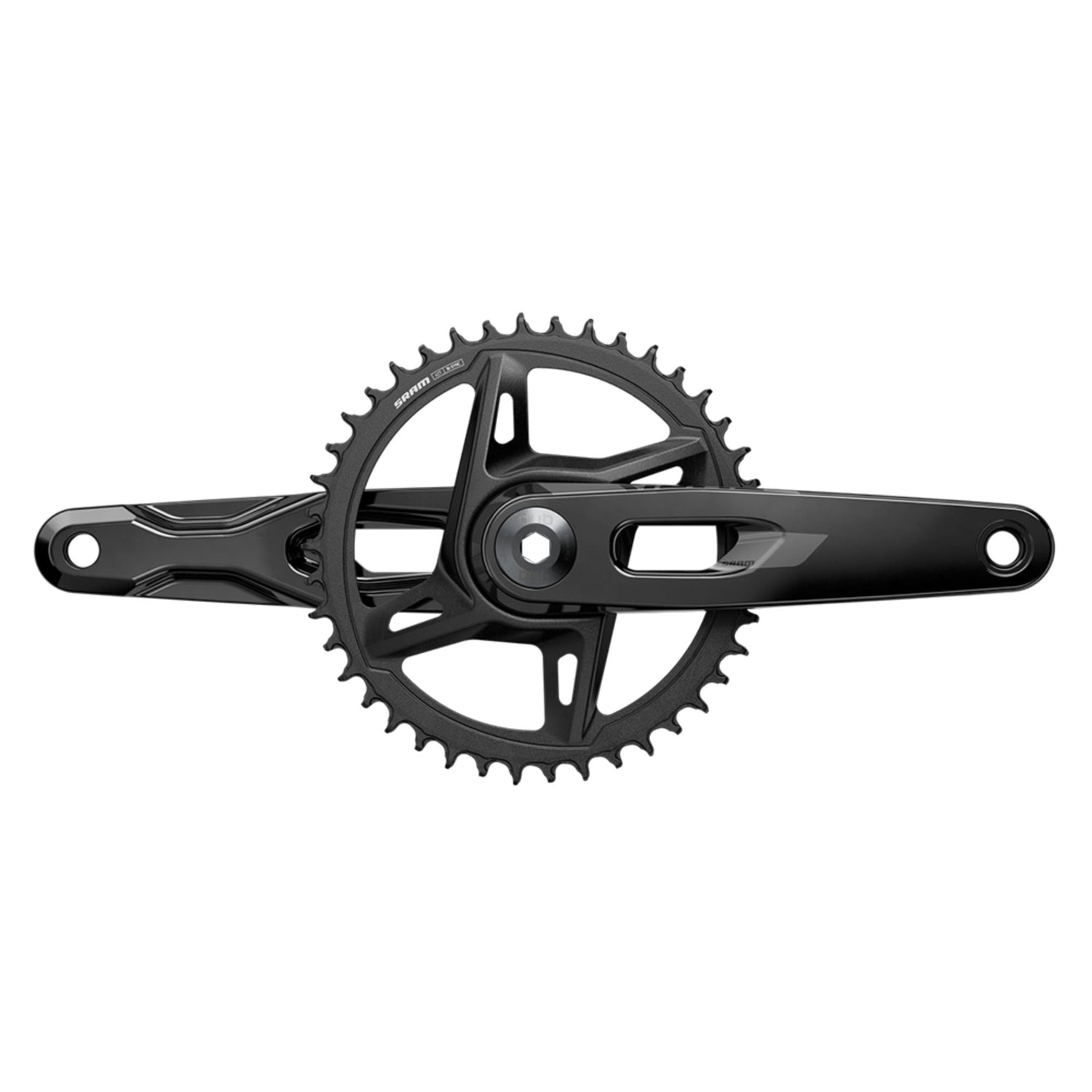 SRAM Rival XPLR AXS E1 42T DUB-WIDE Crankset – lightweight 1x gravel bike crankset for efficient power transfer and durability