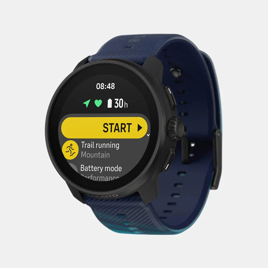 Suunto Race S Sports Watch with GPS tracking, heart rate monitor, and lightweight design for cycling and endurance athletes